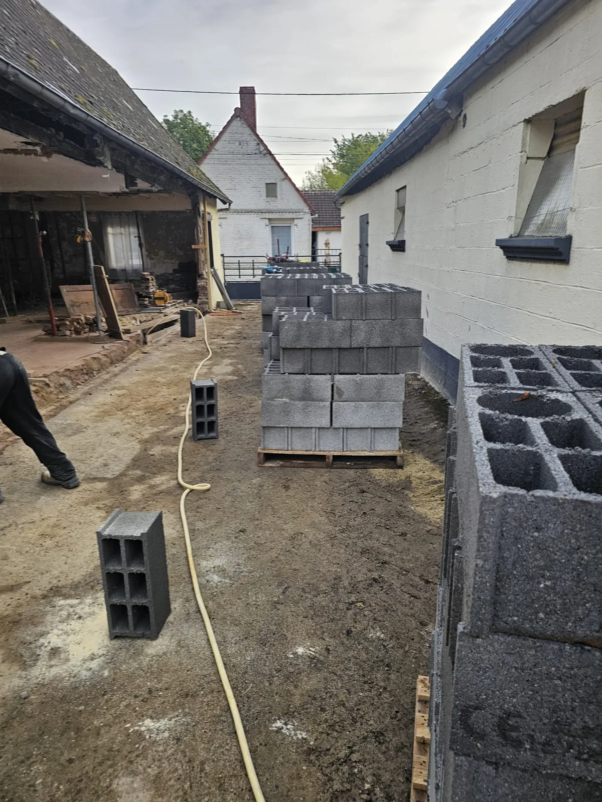 Beaufort-Blavincourt — photo du chantier 3
