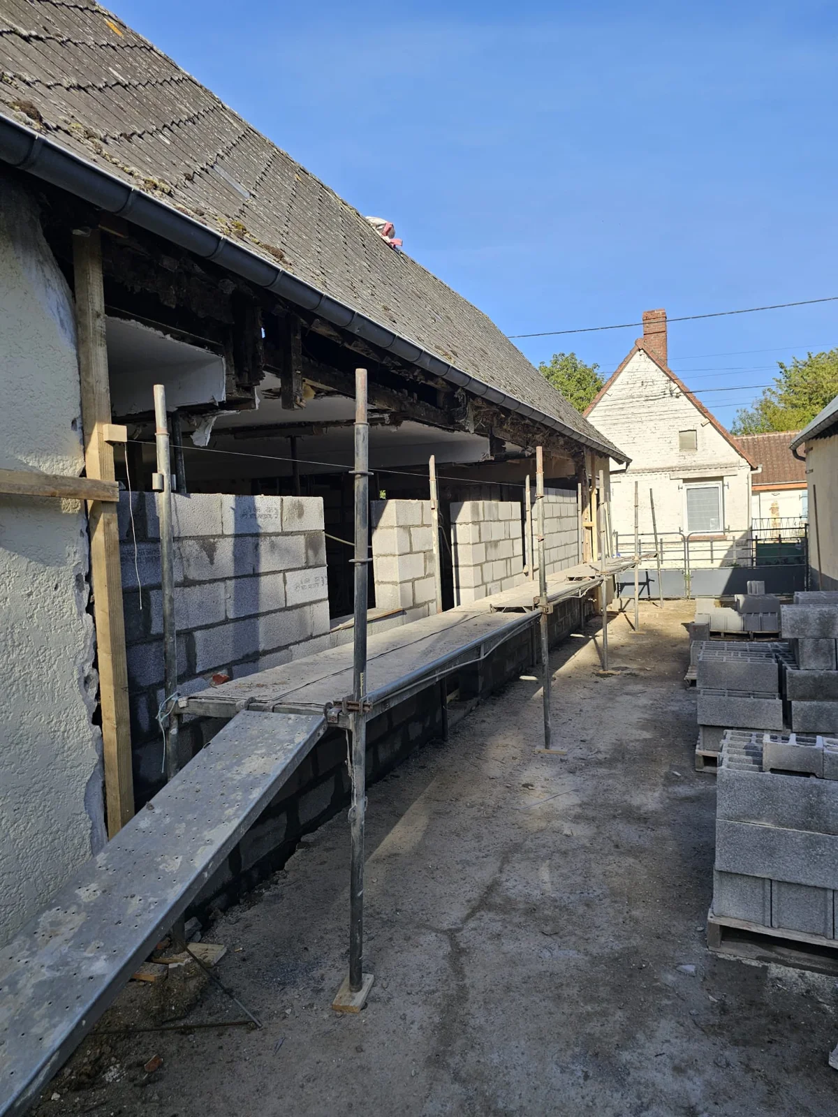 Beaufort-Blavincourt — photo du chantier 4