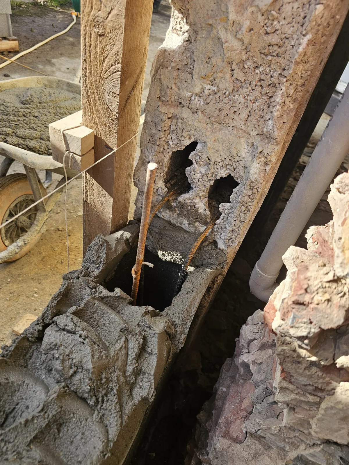 Beaufort-Blavincourt — photo du chantier 6