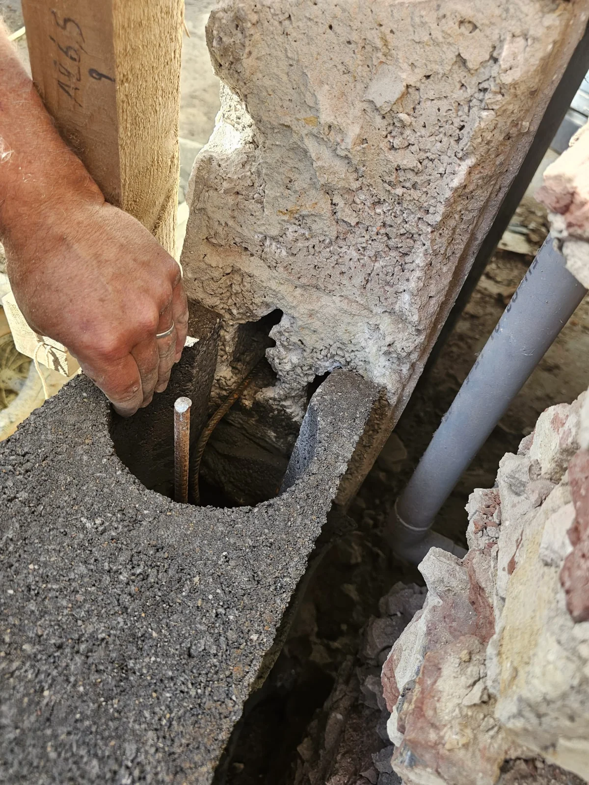 Beaufort-Blavincourt — photo du chantier 7